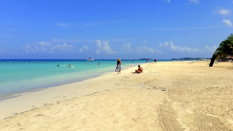 Negril 7 mile beach Jamaika